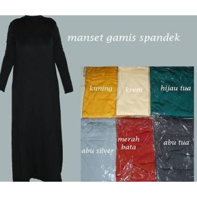 DT12 >> Manset Gamis Spandek|Dalaman Gamis Spandek