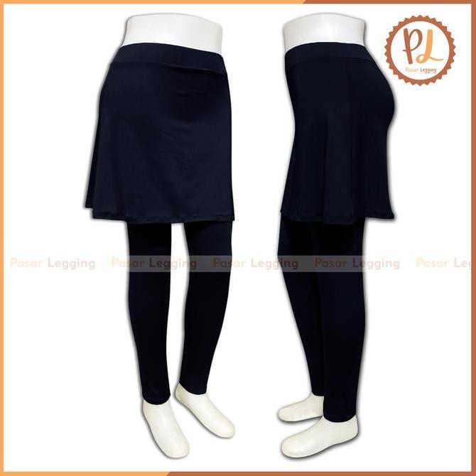 Promo Legging Rok Spandek / Legging Rok / Legging Senam / Celana Legging Panjang Rok Bahan Spandek C