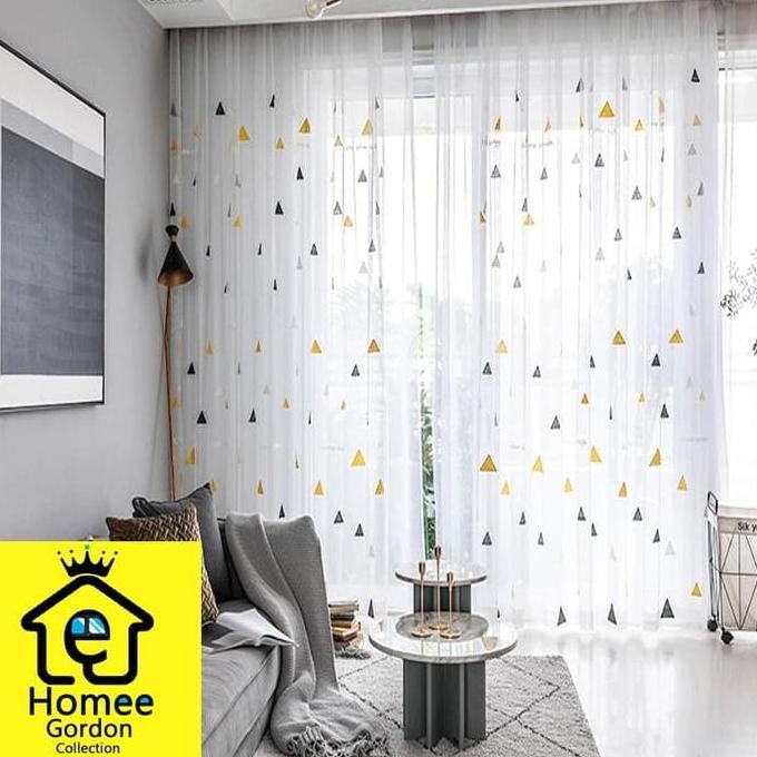 Gorden+Vitrase+Vitrase Tirai+gorden jenderla minimalis+karakter