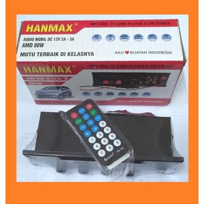 Rakitan kit USB MP3 FM Tape Mobil Amplifier Stereo