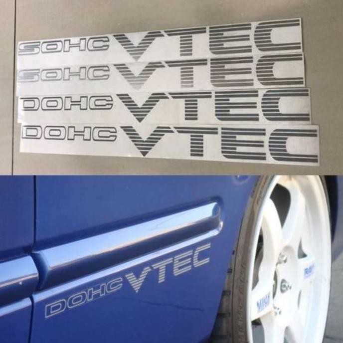 sticker dohc sohc VTEC honda estilo