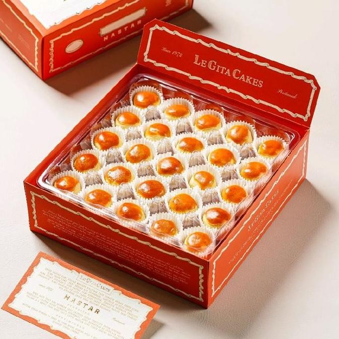 LeGita Cakes Nastar Premium 50 Khas Pontianak HAR