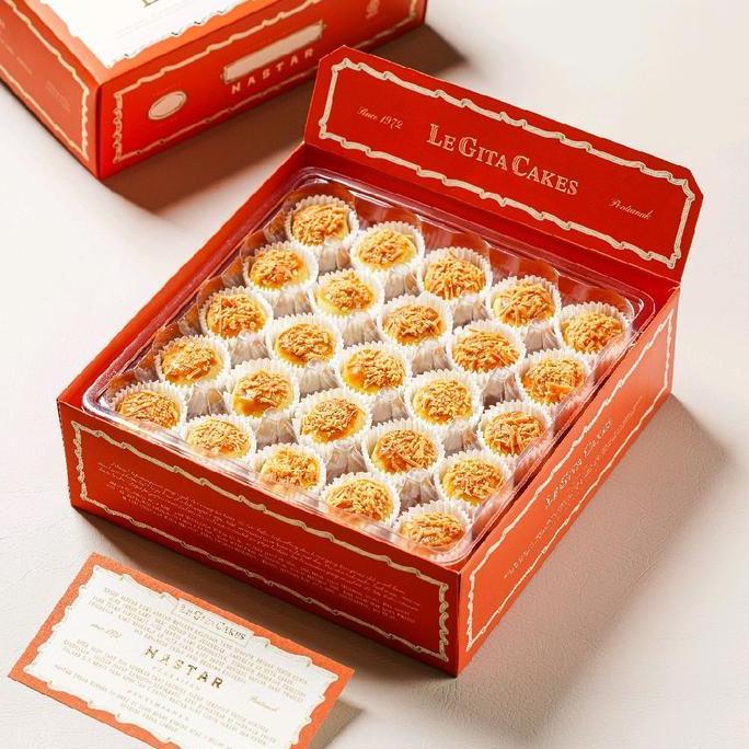 LeGita Cakes Nastar Keju Premium 50 Khas Pontianak HAR