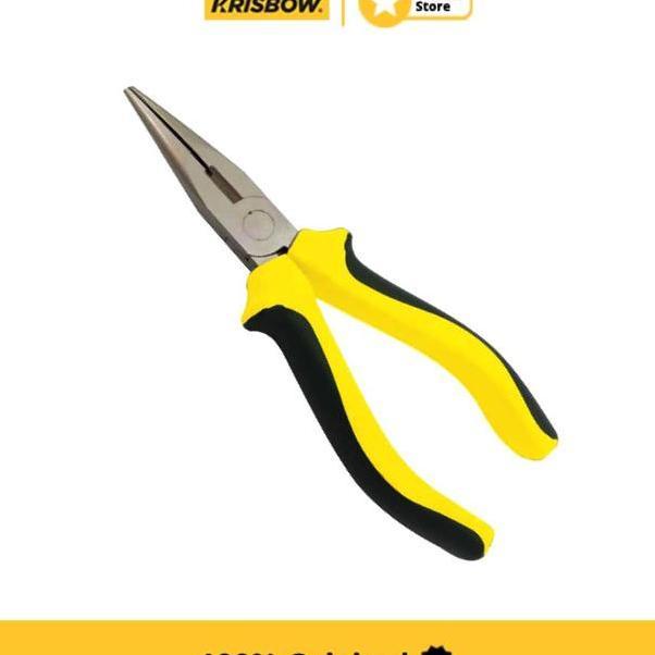 Krisbow Long Nose Plier Tang Cucut 15 Cm