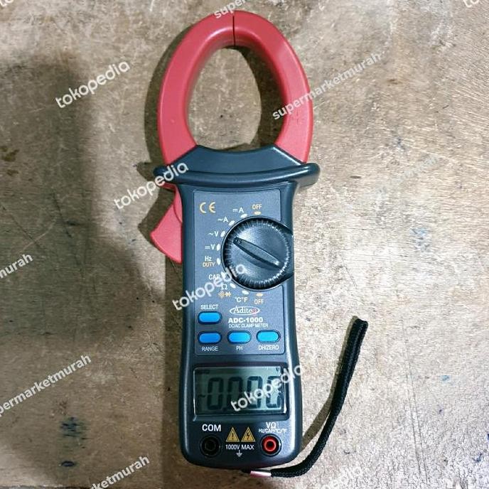 TERLARIS - Digital Clamp Meter Tang Ampere AC-DC 1000A Aditeg ADC-1000