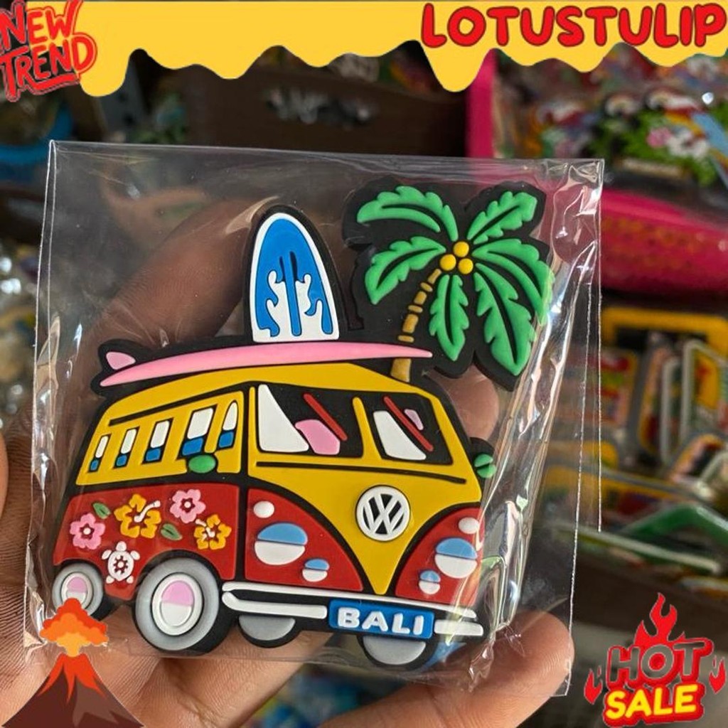Big Promo Magnet Karet Tradisi Bali - Magnet Karet Barong Bali - Magnet Pulau Bali - Magnet Kulkas B