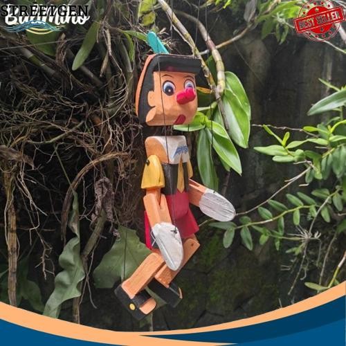 Paling Murah Boneka Pinokio - Pinokio - Pinokio Kayu - Mainan Pinokio - Pinokio Gantung - Tali - Dek