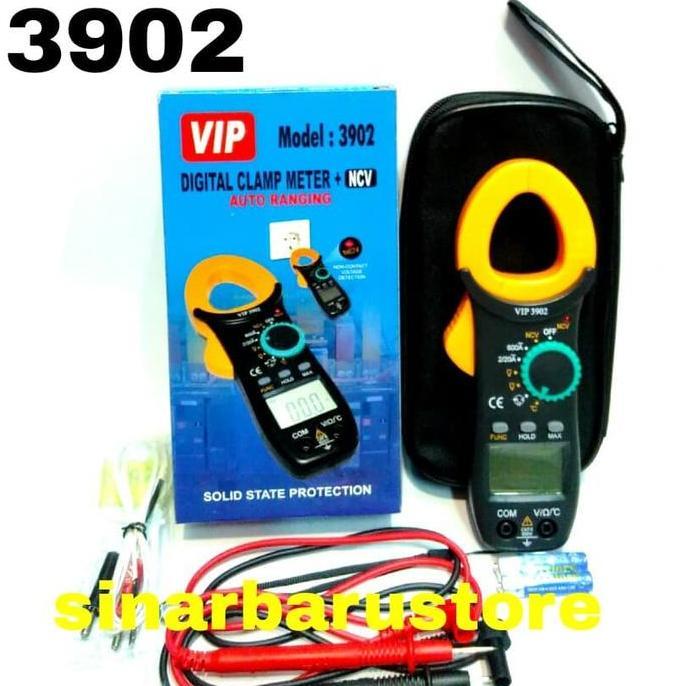 PROMO - TANG AMPERE/DIGITAL CLAMP METER + NCV "VIP" 3902