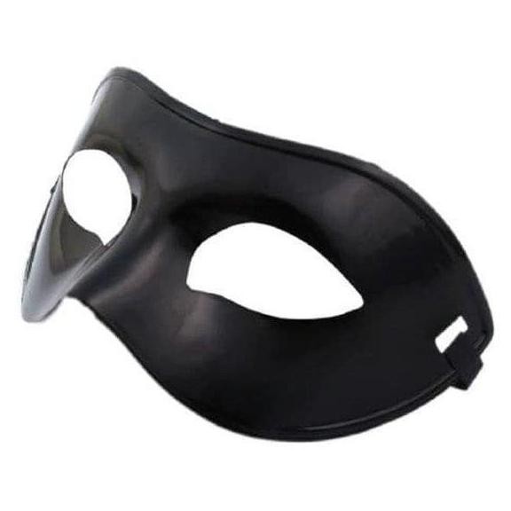 TOPENG HITAM PRIA SETENGAH WAJAH MASQURADE ZORO MASK TOPENG BANDIT