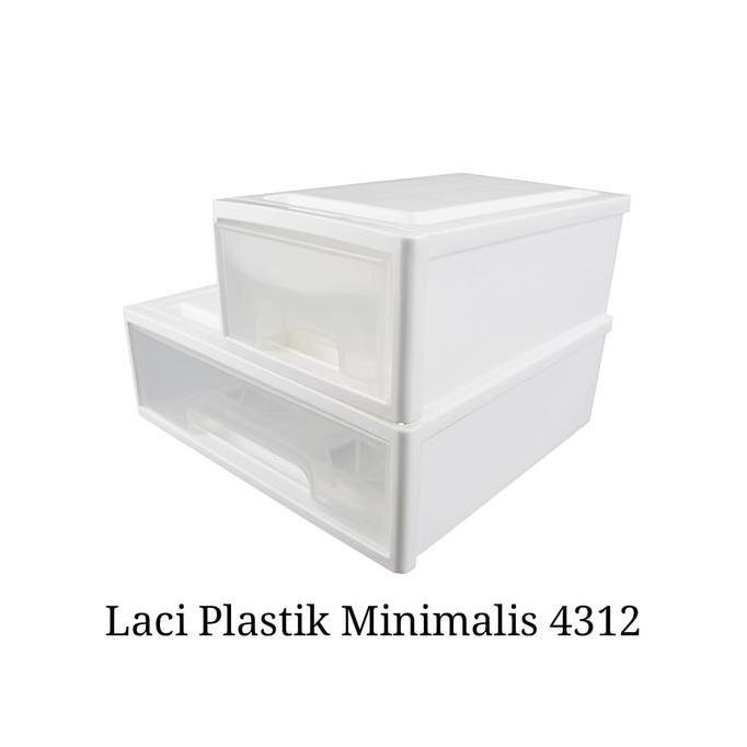 LACI PLASTIK MINIMALIS LACI KECIL TEMPAT BARANG SERBAGUNA KANTOR RUMAH