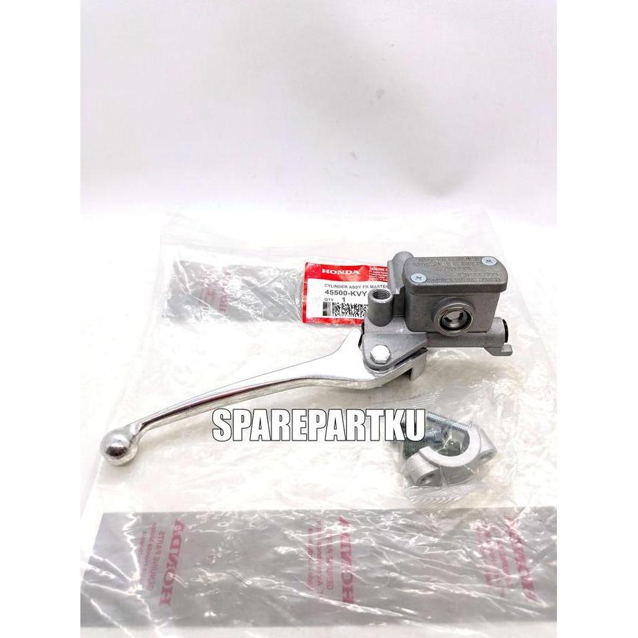 CR - (KVY) MASTER REM ASSY HONDA BEAT KARBU, SPACY KARBU, SCOOPY KARBU, VARIO 110 KARBU/ PEGANGAN RE