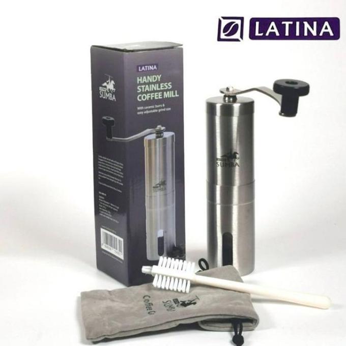 GRINDER MANUAL LATINA SUMBA / HAND GRINDER (PENGGILING KOPI MANUAL)