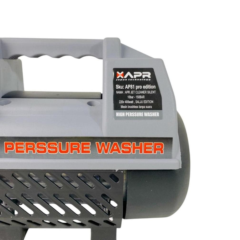 APR AP81PRO MESIN STEAM CUCI MOTOR MOBIL BRUSHLESS SALJU EDITION 400W 10-150 BAR SILENT TANPA SUARA 