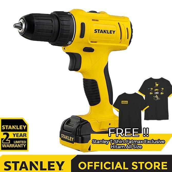 Stanley Cordless Impact Drill / Bor Impact Baterai 10.8V SCH121S2