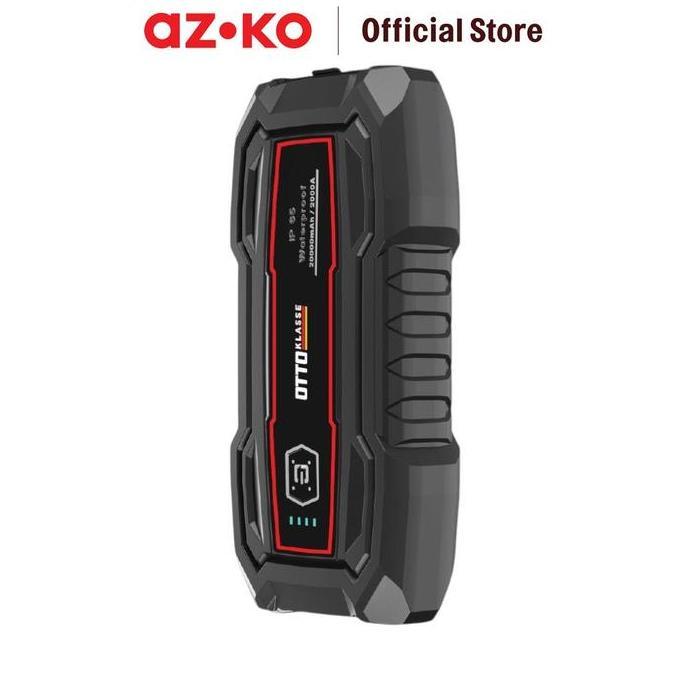 AZKO Otto Klasse Jump Starter 12V Powerbank 20000Mah Ip65 - Hitam Alat Penghidup Aki Mobil Battery J
