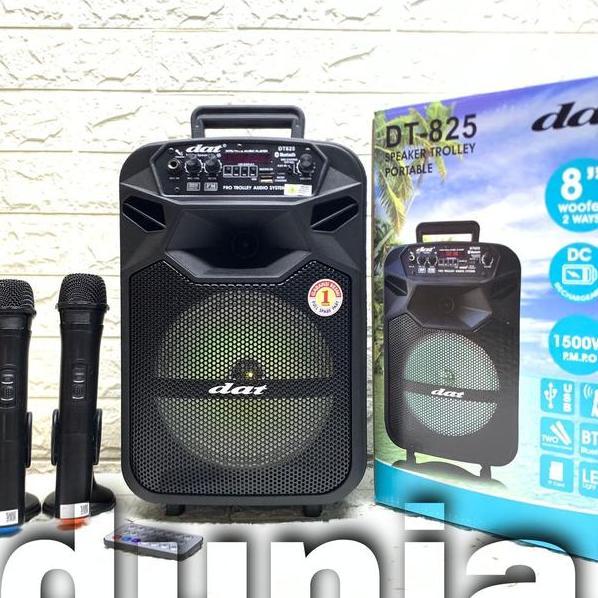 Speaker Portable Wireless Dat Dt 825 Bluetooth Usb El T
