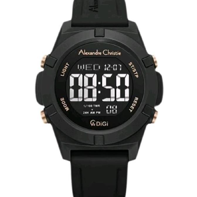 ALEXANDRE CHRISTIE 9371 JAM TANGAN PRIA ALEXANDER CHRISTIE AC 9371 Rubber Stainless