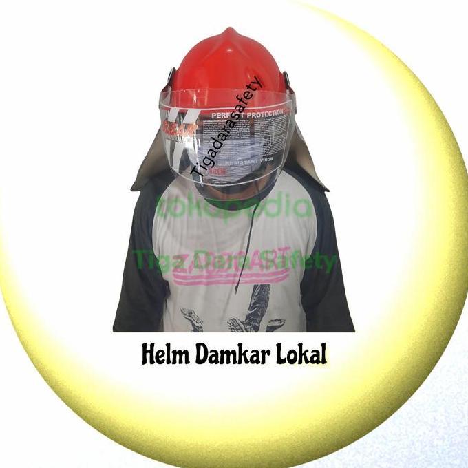 Helm Damkar Lokal