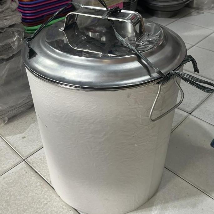 Panci / tong/ dandang air stainless tinggi polos IRF