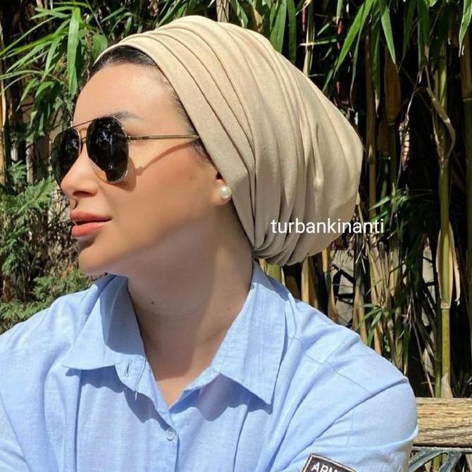 QIARA INSTANT TURBAN JERSEY KOREA / TURBAN / TURBAN WANITA / TURBAN TM