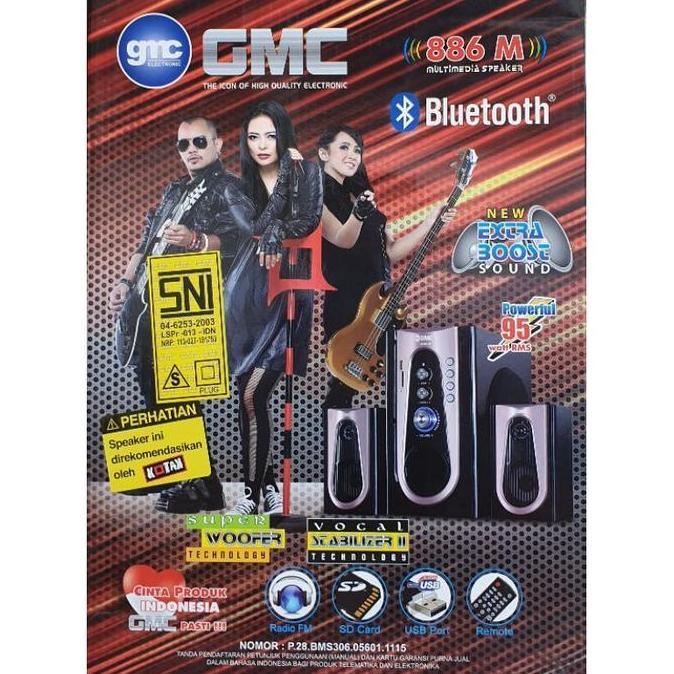 Speaker GMC 886M / Speaker Bluetooth