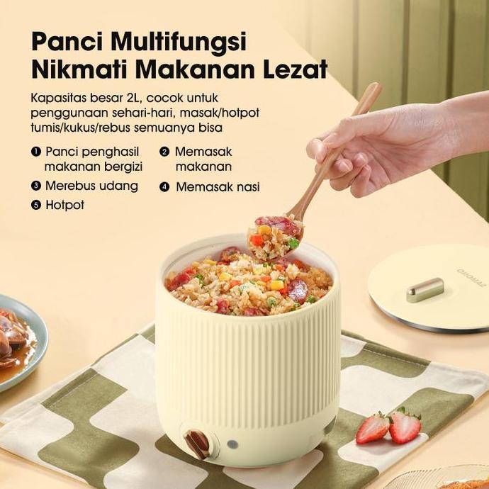 SAMONO RICE COOKER PANCI LISTRIK SERBAGUNA SLOW COOKER
