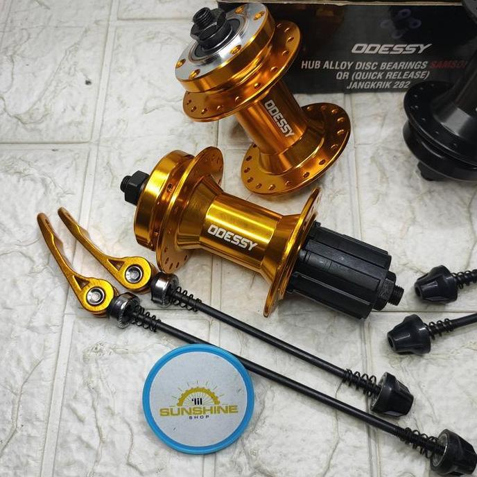 Hub Sepeda 36 Hole Freehub 36H Jangkrik Alloy Disc Bearing ODESSY 282