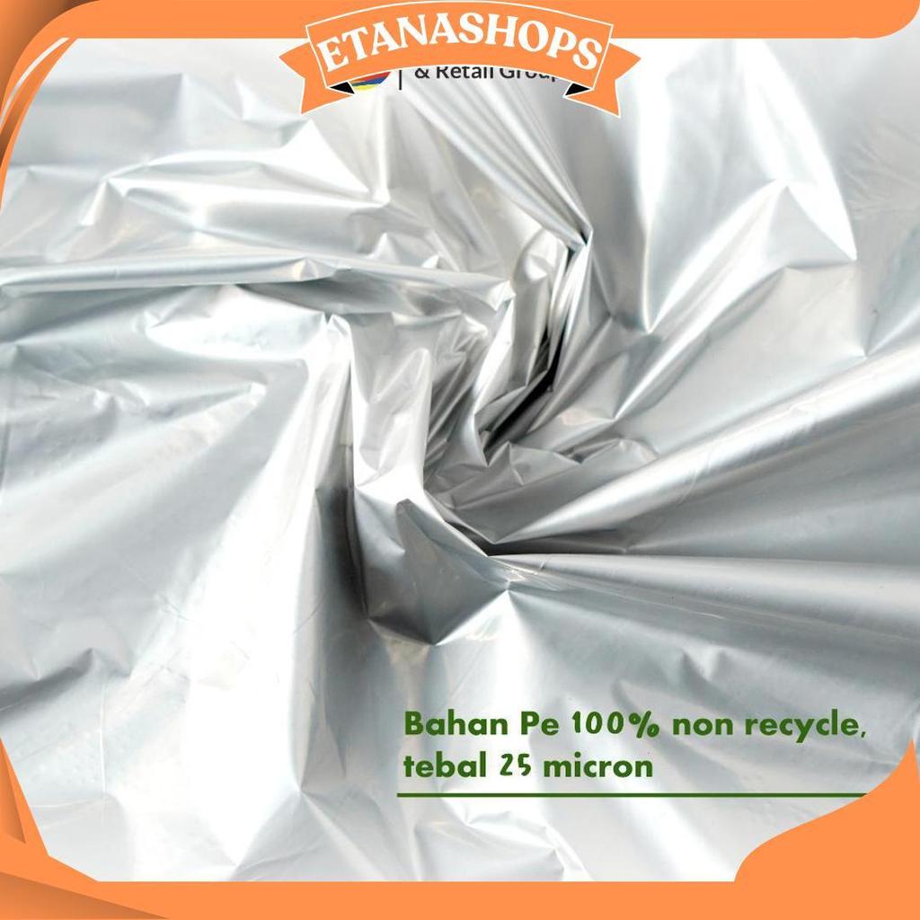 Plastik Mulsa Perak 1 Roll 8 Kg Mulsa Grenjeng Lebar 90 Cm Promo Puncak