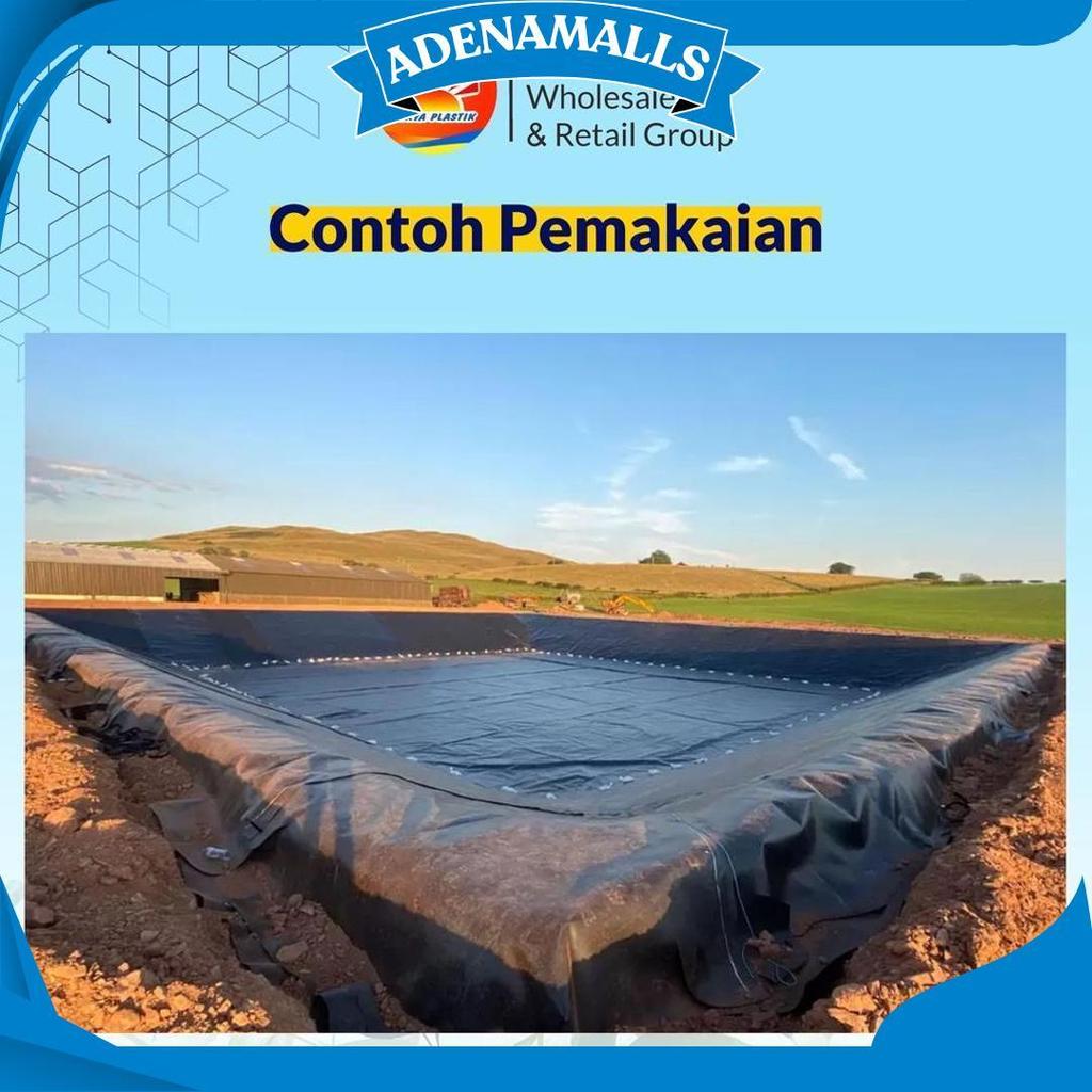 Geomembran Hdpe Tebal 500 Micron Lebar 5 Meter Ori
