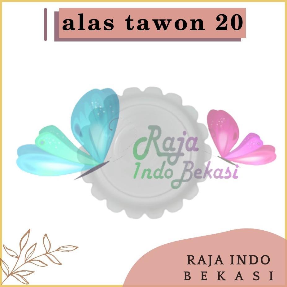 Promo Cod Lusinan Isi 12Pcs Tatakan Pot 20 Alas Pot 20 Cm Hitam Putih Merah Bata Coklat Terakota Tat