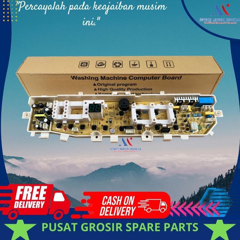 SAMSUNG 7.5Kg WA75H4200SG ( WA75H4200SG/SE ), Modul pcb mesin cuci Top Loading Sparepart mesin cuci