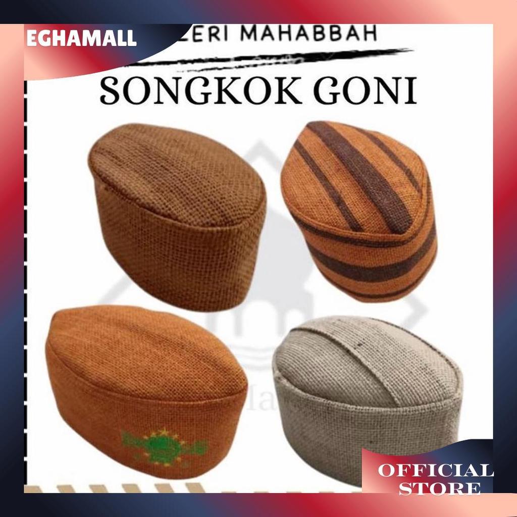 Songkok Kopiah Goni | Peci Karung Goni Polos Promo