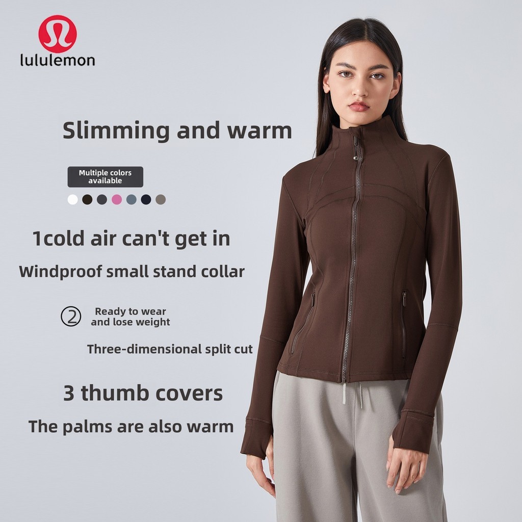 New Arrival 2026 LuluLemon Autumn Winter New Style Yoga Wear Top Jacket Women Running Warm Long-Slee