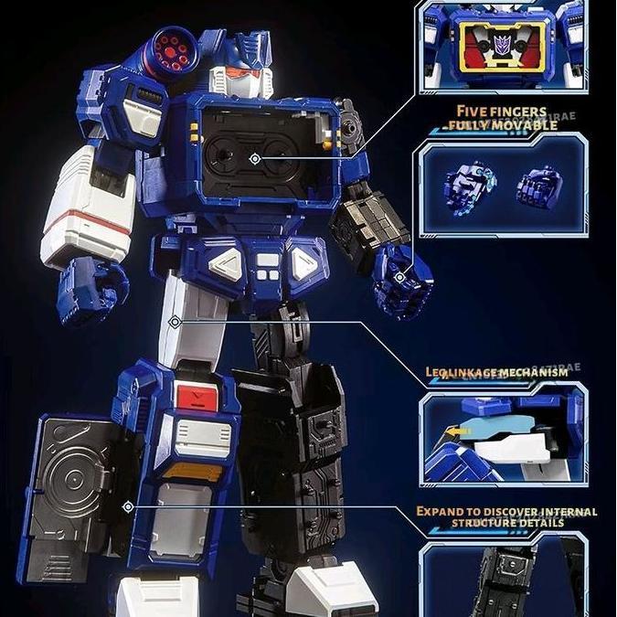 Blokees Transformers One Soundwave Legendary Version Action Edition Figure Soundwave