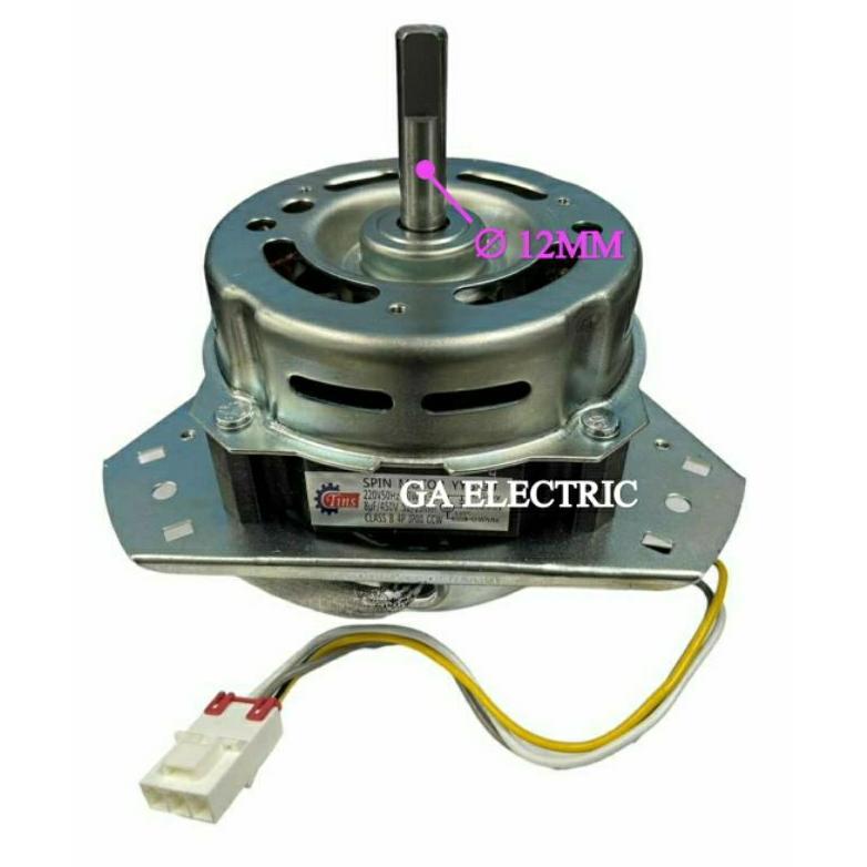 DINAMO PENGERING MESIN CUCI LG 2 TABUNG AS 12MM Sparepart mesin cuci