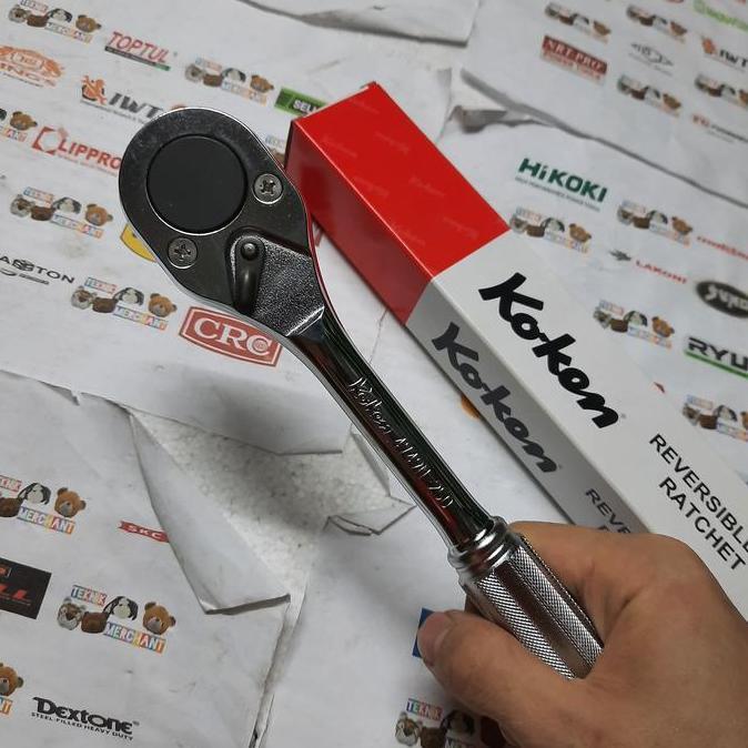 GAGANG RATCHET MATA SOCK 1/2" KOKEN MADE IN JAPAN SOCKET HANDLE SOK