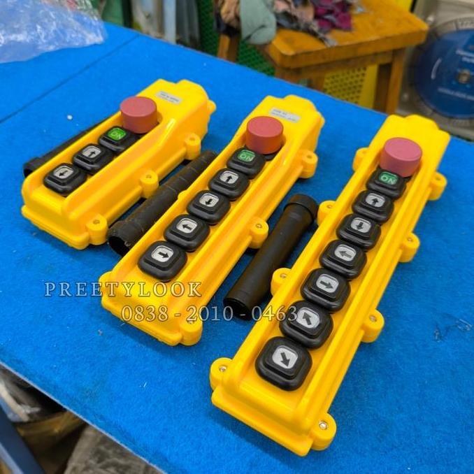 BROOK Push Button Remot Control Electric Chain Hoist Remot Kontrol 4 Tombol