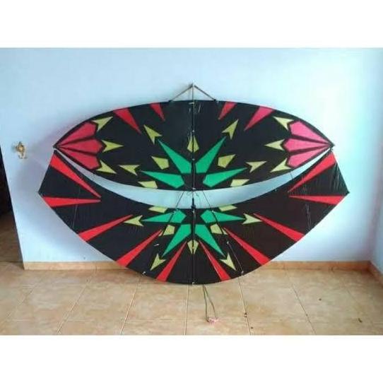 kerangka layang layang pegon 1meter