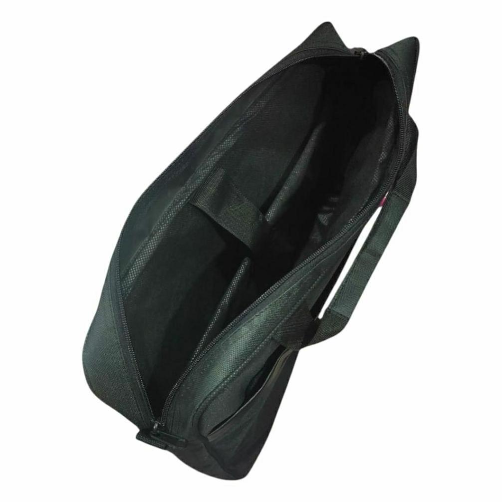 TAS SELEMPANG LAPTOP ASUS, ACER, LENOVO, HITAM POLOS, NOTEBOOK 14 INCHI  TERBARU