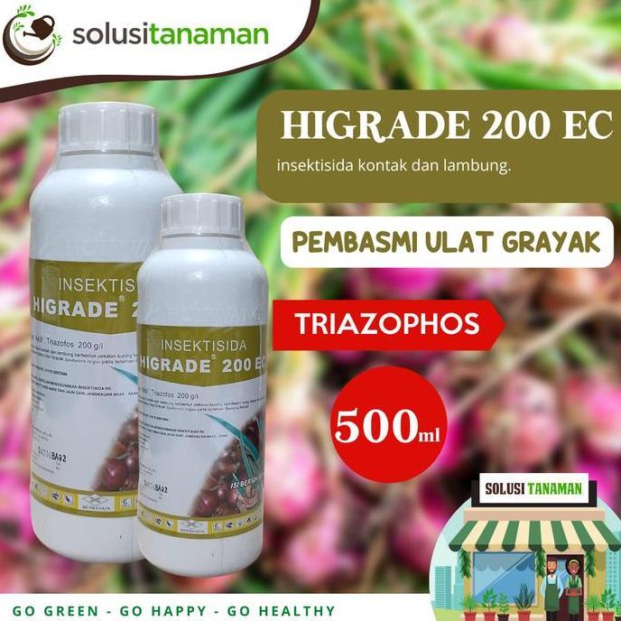 TERBARU - Pestisida Higrade @500ml Obat Insektisida Pembasmi Hama Telur & Ulat