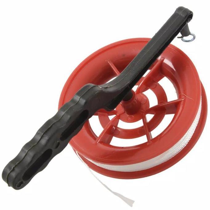 Tali layang-layang 50 meter Penggulung benang layangan winder