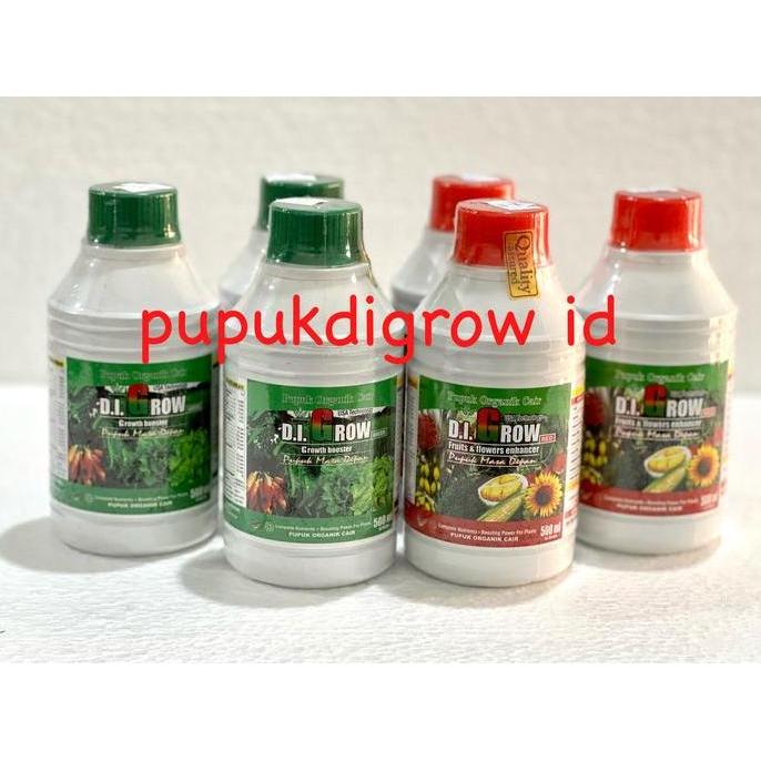 Pupuk Organik DIGROW / PUPUK CAIR ORGANIK DIGROW 500 ML Bunga Tanah