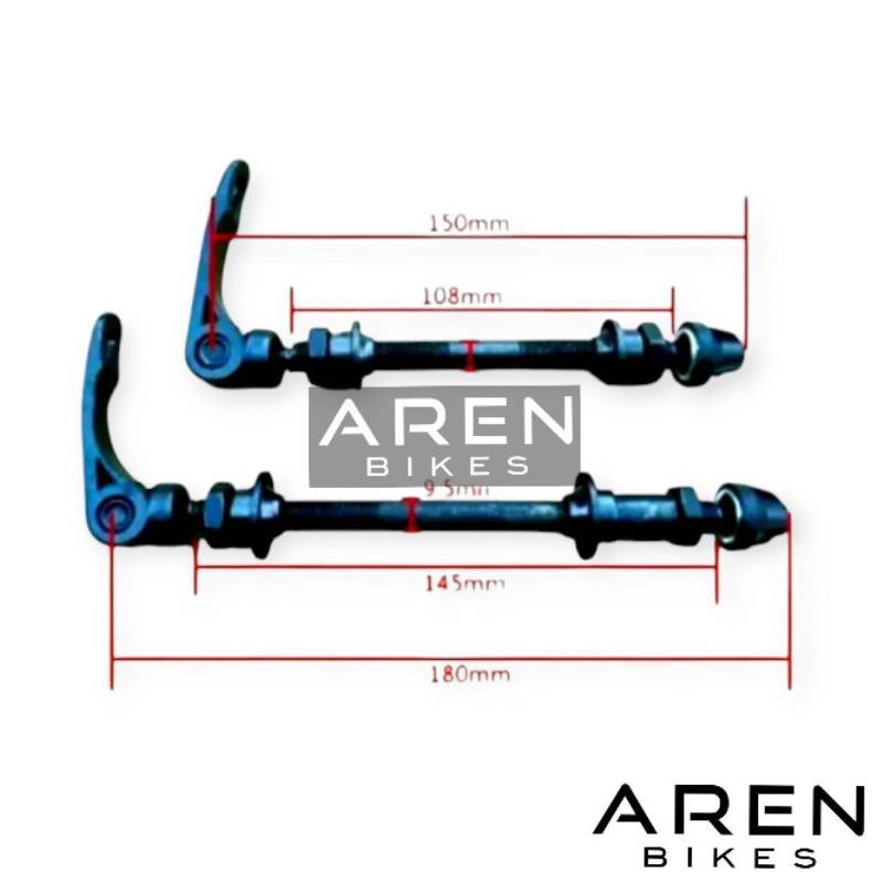 Murah Meriah Ga24 As Roda Qr Quick Release Sepeda Mtb Federal Lipat Seli Minion Balap Road Bike Depa