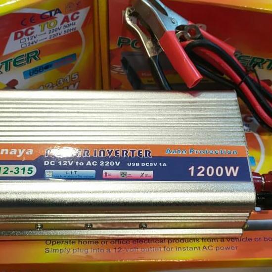 Power Inverter 1200 Watt Hanaya Inverter Hanaya 1200 Watt Plus Usb