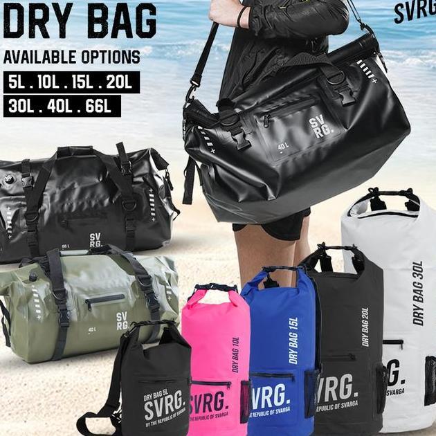 Duffel Dry Bag 40 L 40L 60L 60L Travel Bag Tas Olahraga Carrier Outdoor Gear Wateroof Bag Tas Multif