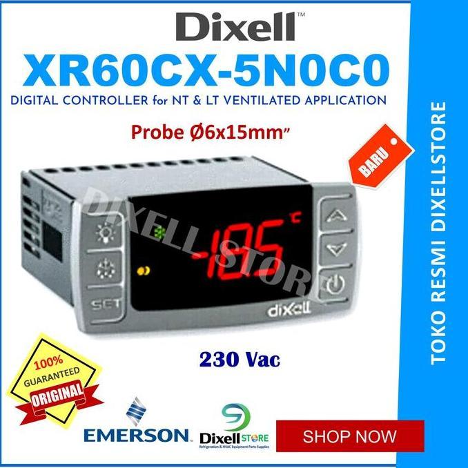 Digital Thermostat Dixell Xr60Cx-5N0C0
