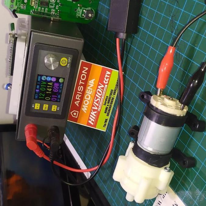 Pompa DC 12 Volt Pengganti Pompa Dispenser DC 12 Volt Galon Bawah ****