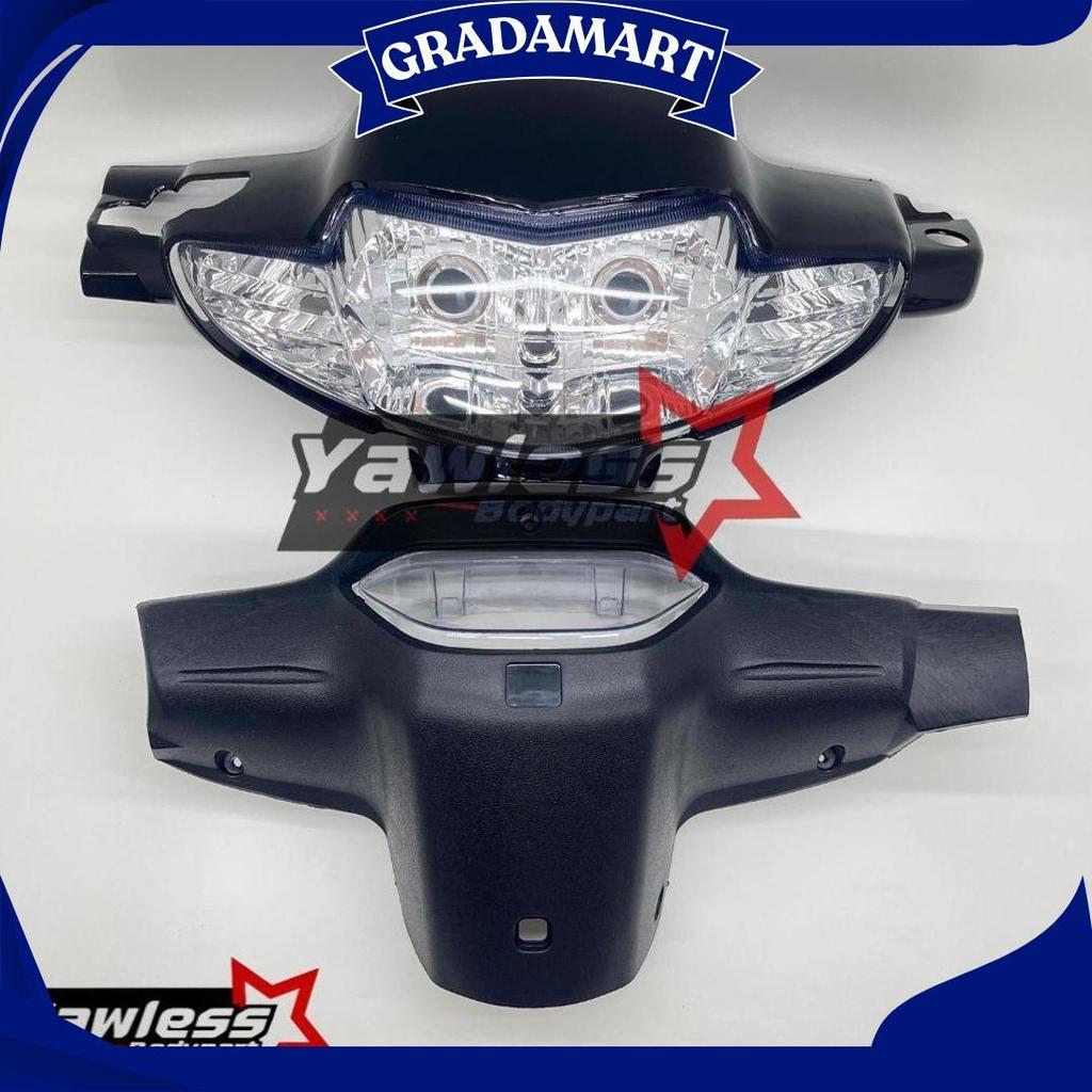 Batok Supra Fit Lama Tahun 2003 - 2005 Hitam / Lampu Depan Supra Fit Lama Promo
