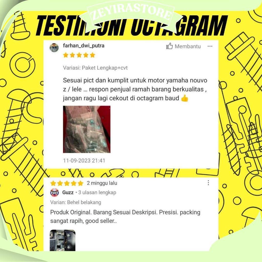 Baut Mio Motor/ Baut Body Motor Mio Smile Mio Sporty/Baut Lengkap Mio Sporty / Mio Smile Mio Lama Fu