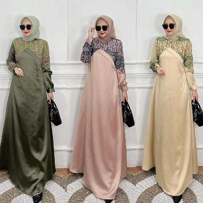 Promo Ezraa Dress by Wadah Muslim Original Premium COD